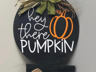 Hey There Pumpkin / Hello Fall porch bundle