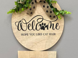 Cat Hair / Welcome to Our Home porch bundle
