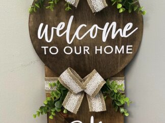 Welcome / Oh Hello (brown) porch bundle
